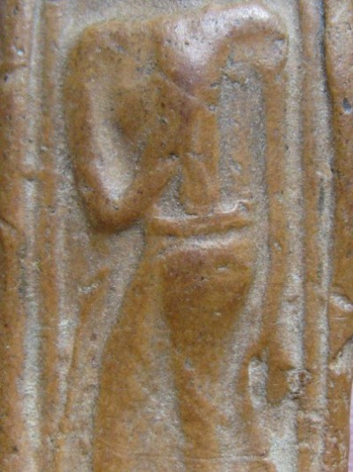 พระลีลา เนื้อดิน กรุวัดม่วง จ.สุพรรณบุรี มาพร้อมบัตรรับรองความแท้