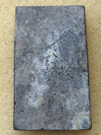 พระสมเด็จข้างยันต์ เนื้อผงใบลาน หลวงปู่นาค  วัดระฆัง ปี 2495