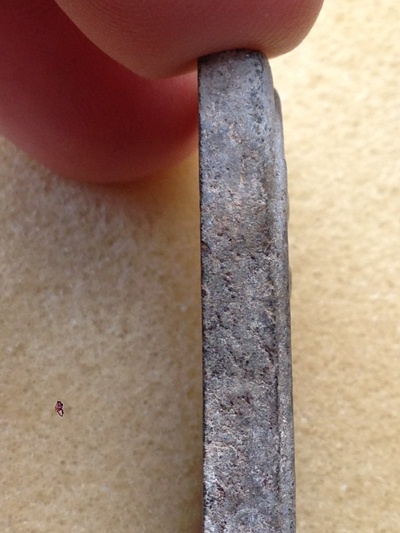 พระสมเด็จข้างยันต์ เนื้อผงใบลาน หลวงปู่นาค  วัดระฆัง ปี 2495