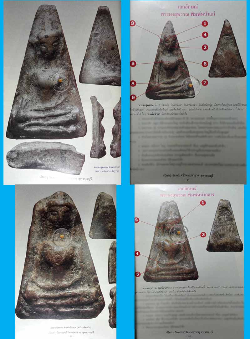 หนังสือ "เปิดกรุวัดพระศรีรัตนมหาธาตุ สุพรรณบุรี" ปี 2554 หนังสือใหม่ 100%