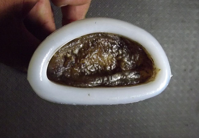 พระบูชาแก้ว พิมพ์คันธาราช ปี2497  จากประเทศอิตาลี่