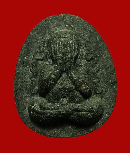 พระปิดตาข้างกนก หลวงปู่เหรียญ วัดอรัญญบรรพรต จ.หนองคาย ปี39 