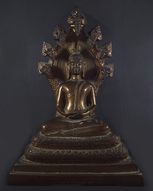 พระบูชาหลวง พ่อนาค วัดโพธิ์ชัยศรี   อ.บ้านผือ จ.อุดรธานี ขนาดหน้าตัก ๓ นิ้ว  