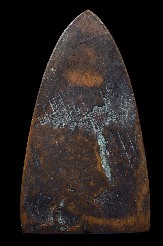 หลวงพ่อทวด วัดช้างให้ พิมพ์เตารีใหญ่A(นิยม)เนื้อโลหะผสม ปี2505