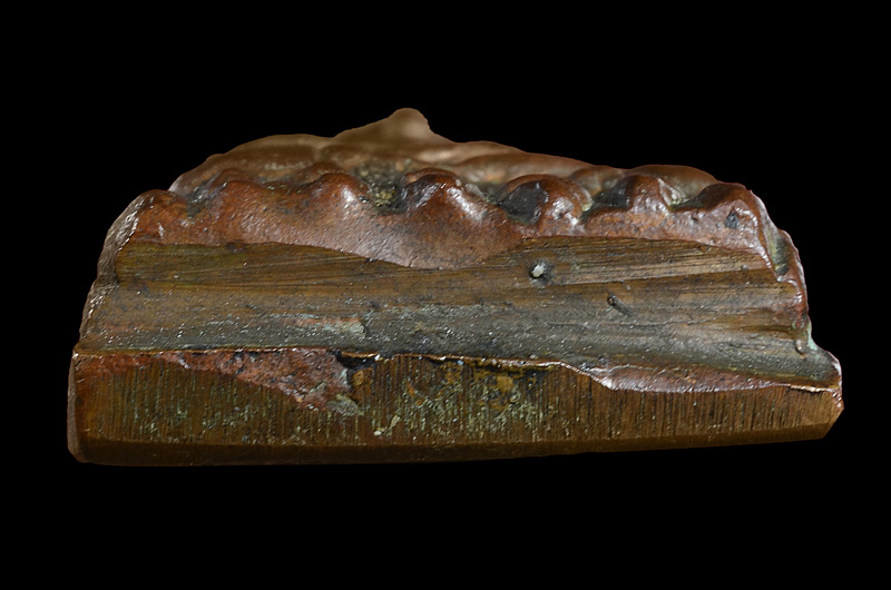 หลวงพ่อทวด วัดช้างให้ พิมพ์เตารีใหญ่A(นิยม)เนื้อโลหะผสม ปี2505