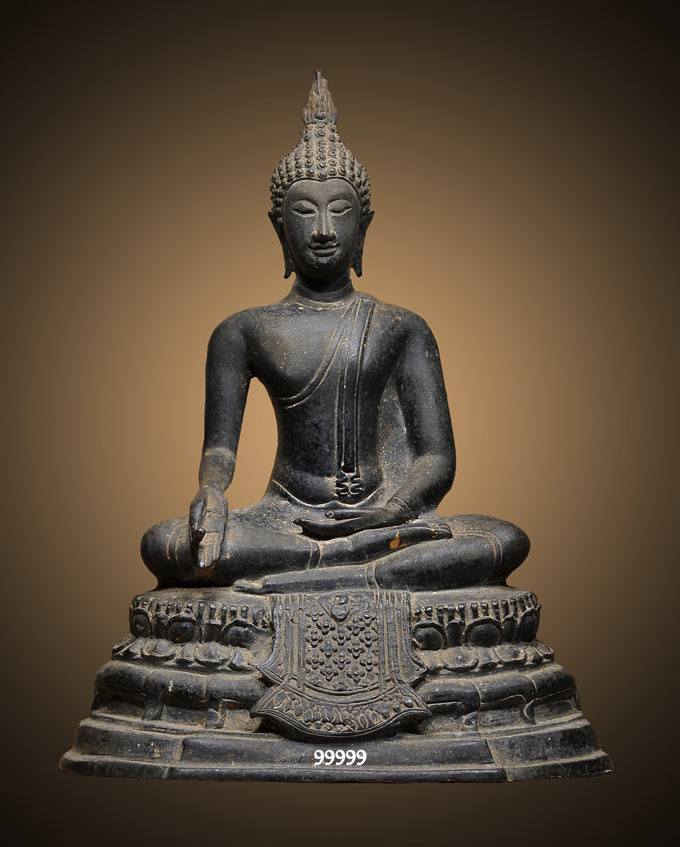 ภปร.08 (ล้อพิมพ์) หน้าตัก 5 นิ้ว ดิน เทปูน ทับ