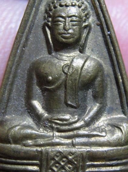 พระหลวงพ่อโสธรสองหน้า ก้นกลึง ปี2508 เนื้อทองเหลือง วัดโสธรฯ จ.ฉะเชิงเทรา 