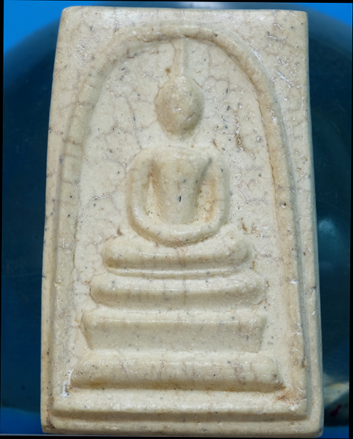 พระสมเด็จ วัดระฆังฯ รุ่น 108ปี เนื้อผง พิมพ์ใหญ่(Bหนา/เนื้อแตกลาย) ปี 2523มีตรายางชัดมีกล่องเดิม.ธ10