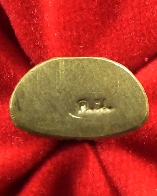 รูปหล่อหลวงพ่อโสธร มีห่วง เนื้อทองเหลือง  