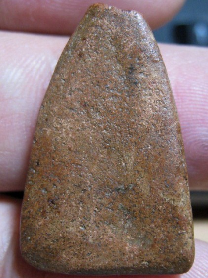 พระสรรค์นั่งไหล่ตรง พิมพ์เล็ก กรุท้ายย่าน เนื้อดิน จ.ชัยนาท มาพร้อมบัตรรับรองความแท้