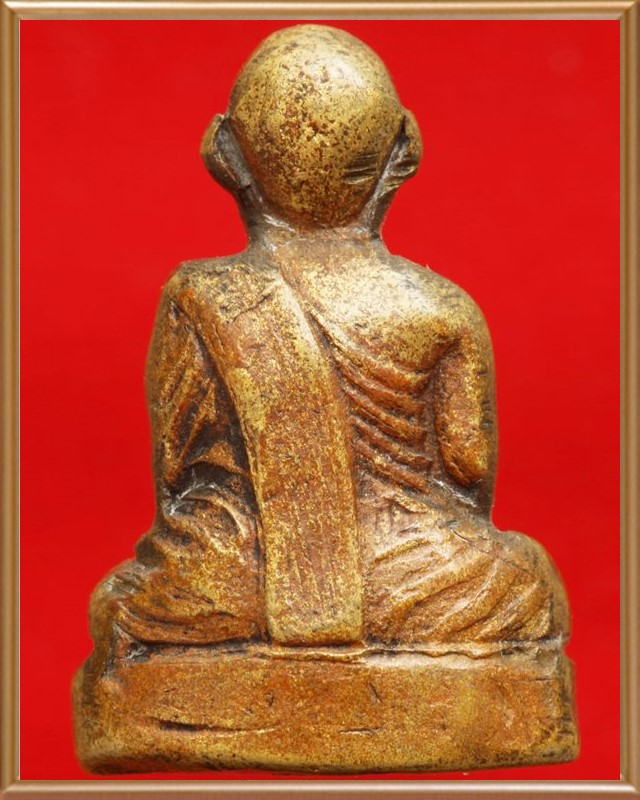 รูปเหมือนปั้มรุ่นแรกหลวงพ่อเงิน วัดดอนยายหอม(ออกวัดกกตาล) ปี ๒๕๐๖