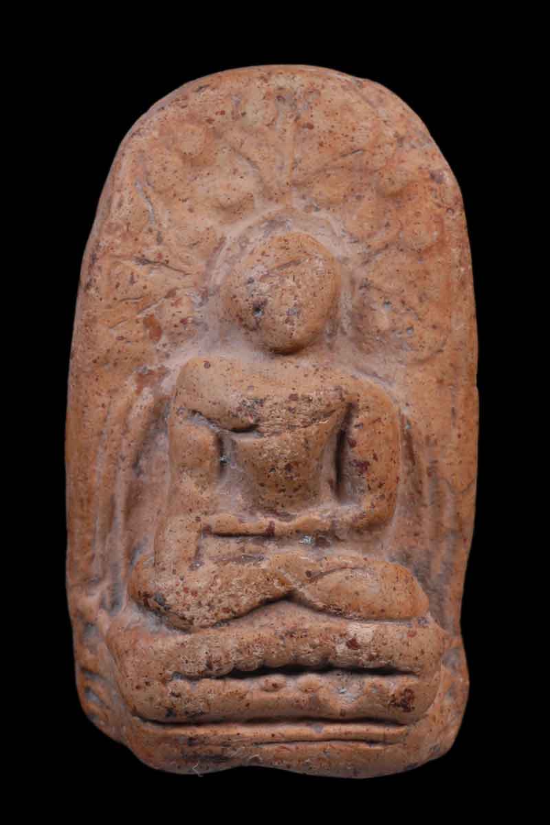 พระคง กรุเก่า จ.ลำพูน เนื้อส้ม(หายาก)+ใบรับรอง