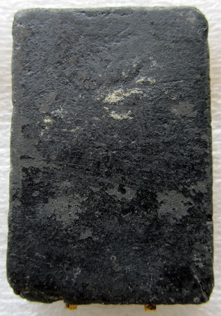 สมเด็จหลวงปู่นาค พิมพ์ซุ้มระฆัง เนื้อผงใบลาน ฝังตะกรุดทอง2ดอก นิยม ปี 2485-95