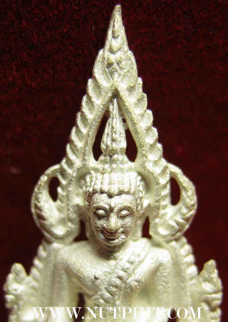 พระพุทธชินราช วัดพระพุทธชินราช พิษณุโลก เนื้อเงินแท้ล้าน %**13
