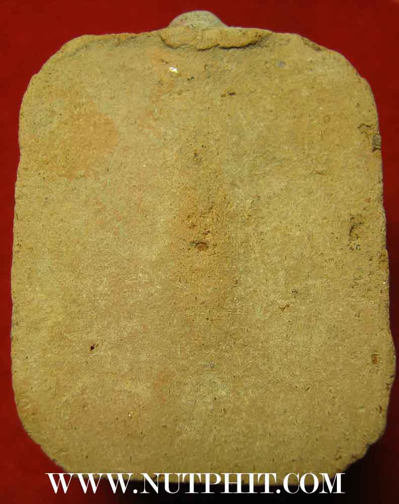 พระปัจเจกพุทธเจ้าประทับสัตว์ ลพ.ฤาษีลิงดำ วัดท่าซุง ทรงไก่ เนื้อดิน แพ็คคู่ 2 องค์*22