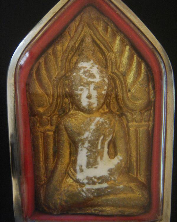 ขุนแผนหลวงปู่คำบุ จารหมึกด้านหลัง