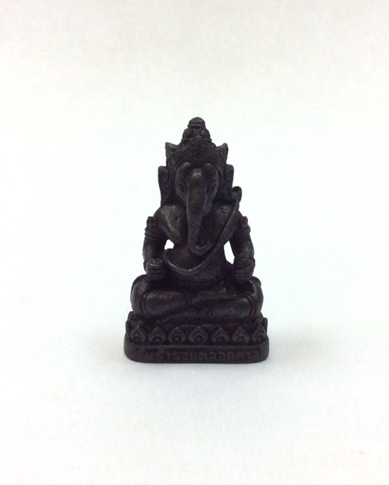 พระพิฆเนศ ปางนั่ง 2กร ประทานพร วัดสุทัศนเทพวราราม ปี50 ปลุกเสก 3วาระ มีโค๊ด กล่องเดิม