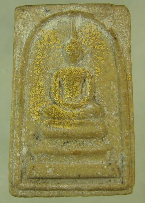 สมเด็จไตรมาส ฐานแซม พิมพ์ใหญ่ หลวงพ่อแพ วัดพิกุลทอง ปี2509