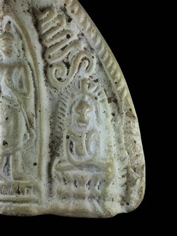 พระสาม เนื้อผงน้ำมัน องค์จัมโบ้ใหญ่เกือบฝ่ามือ หลวงพ่อกวย วัดโฆษิตาราม