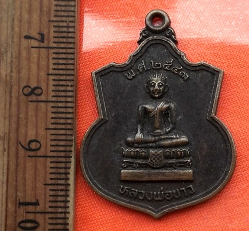 เริ่ม 10 บาท กับ เหรียญหลวงพ่อขาว วัดเสาธง จ.อยุธยา   ..CM284