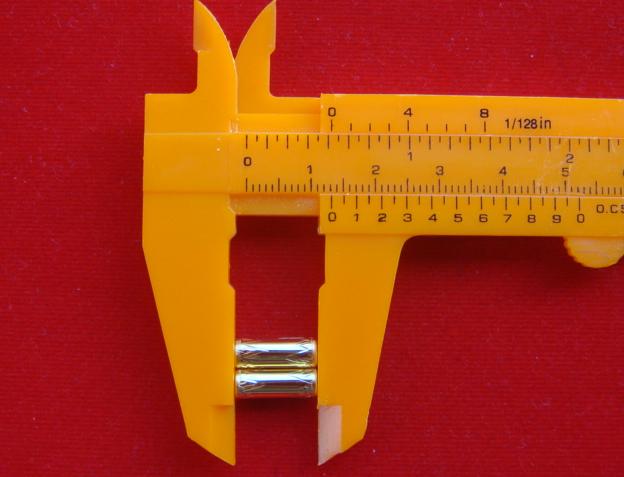 ตะกรุดคู่ทองคำ 90% ไม่มีห่วง (สำหรับร้อยสร้อย) ยาวประมาณ 1.3 cm อ้วน 5 มิล นน. 1 g