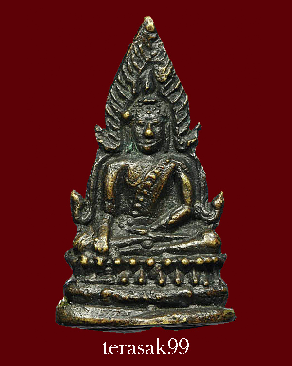 พระพุทธชินราช หลวงพรหมโยธี ปี2495 เนื้อทองผสม สวยๆ