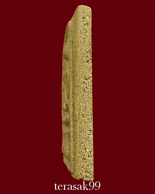 สมเด็จหลวงพ่อกวย วัดโฆสิตาราม บล็อคหินมีดโกนเนื้อผงยายุคต้น (อาจารย์ไพ่เกาะพิมพ์) พิมพ์มาตรฐานหายาก