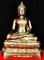 ***พระพุทธรูปศิลปะแบบสมัยเชียงแสน เนื้อทองเหลืองรมมันปู ล้อพิมพ์พุทธศิลป์ใหม่ประณีตสวยงาม ขนาดหน้าตั