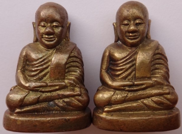 รูปหล่อ หลวงพ่อเงิน รุ่น 91 ปี กรมเสมียนตรา กระทรวงกลาโหม ปี 43 เสกใหญ่3วัดดังเคาะเดียว 4องค์