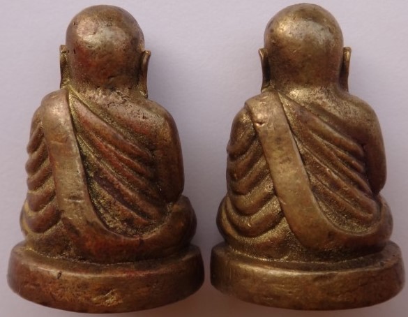 รูปหล่อ หลวงพ่อเงิน รุ่น 91 ปี กรมเสมียนตรา กระทรวงกลาโหม ปี 43 เสกใหญ่3วัดดังเคาะเดียว 4องค์