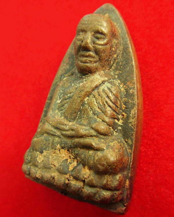 หลวงพ่อทวด เสาร์ห้ามหามงคล 100 ปี อาจารย์ทิม วัดช้างให้ เตารีดใหญ่ A กล่องกำมะหยี่เดิม