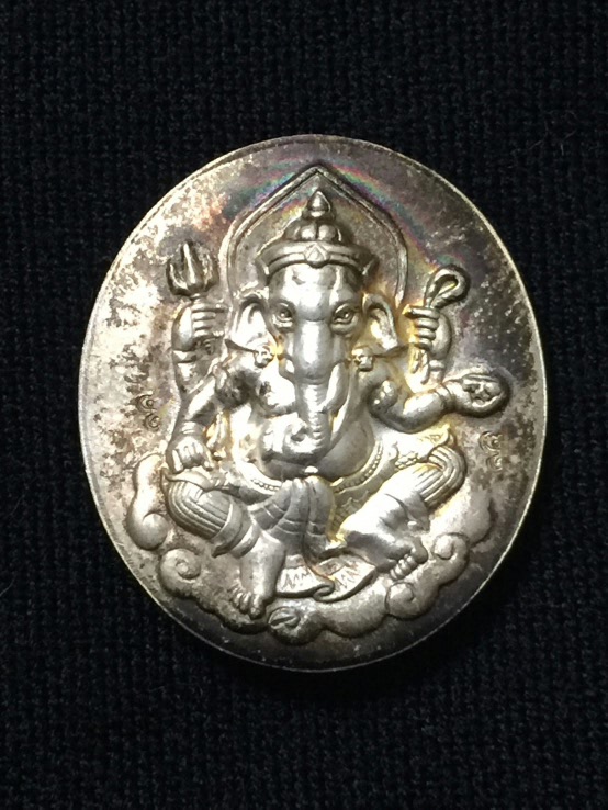 เหรียญพระพิฆเนศวร หลังฤาษีพ่อแก่สิทธิโคดมบรมครู 