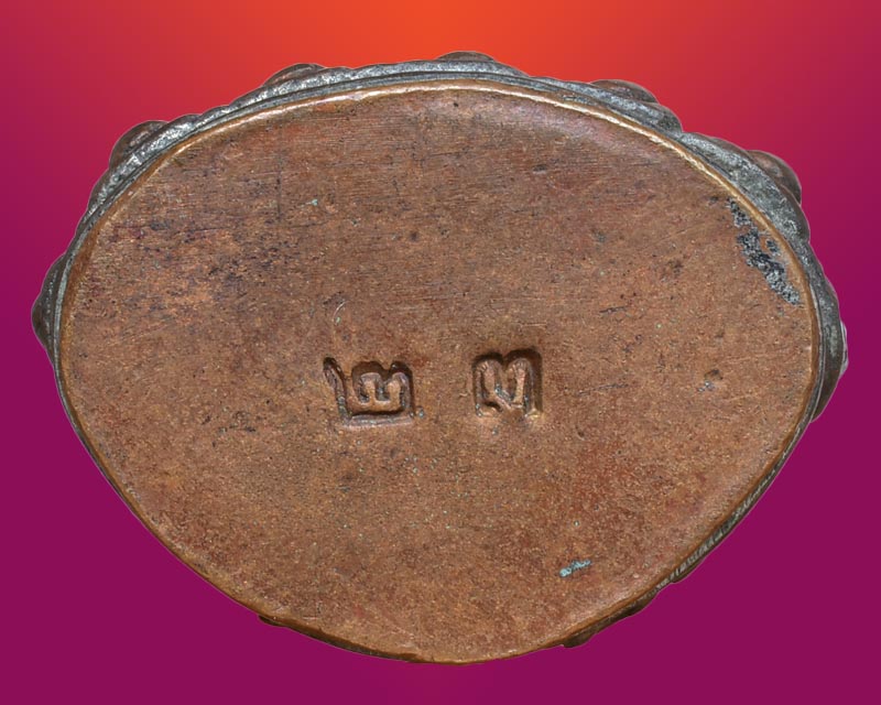 พระกริ่งธัมมจิณโณ รุ่นแรก หมายเลข ๒๓ ปี ๒๕๒๗