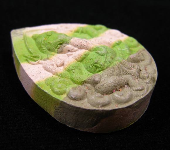 พระพิฆเณศวร์ เนื้อผงเบญจรงค์ หลวงปู่หมุนปลุกเสก ออกวัดซับลำใย จ.ลพบุรี ปี 2543 (28)