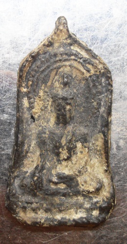 พระศาสดา เนื้อชินเงิน กรุวัดราษฏร์บูรณะ อยุธยา สวยๆเก่าๆครับ