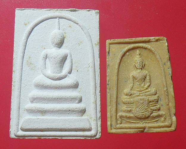 หลวงพ่อแพ วัดพิกุลทอง สิงห์บุรี2องค์เคาะเดียวแดง