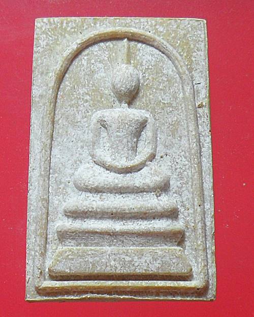 สมเด็จพิมพ์พระประธาน หลังยันต์3แถว พิมพ์1 หลวงพ่อแพ อนุสรณ์ 100ปี วัดพิกุลทอง สิงห์บุรี ปี35องค์ที่2