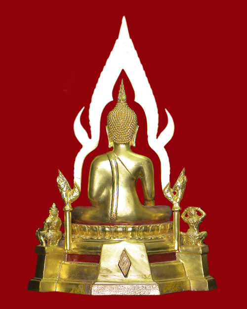 พระบูชา9นิ้ว ลงรักปิดทอง หลวงพ่อพระพุทธชินราช จ.พิษณุโลก ถอดซุ้มได้