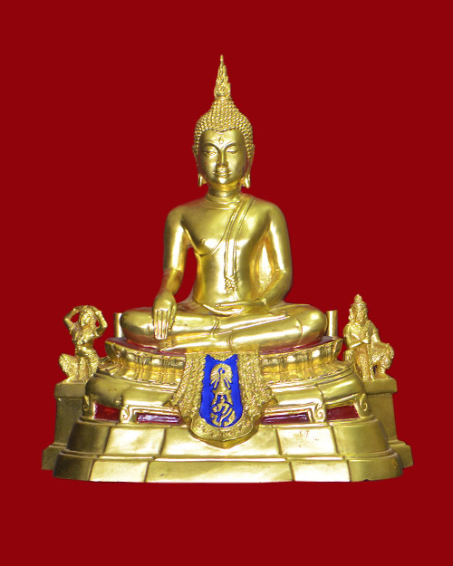 พระบูชา9นิ้ว ลงรักปิดทอง หลวงพ่อพระพุทธชินราช จ.พิษณุโลก ถอดซุ้มได้