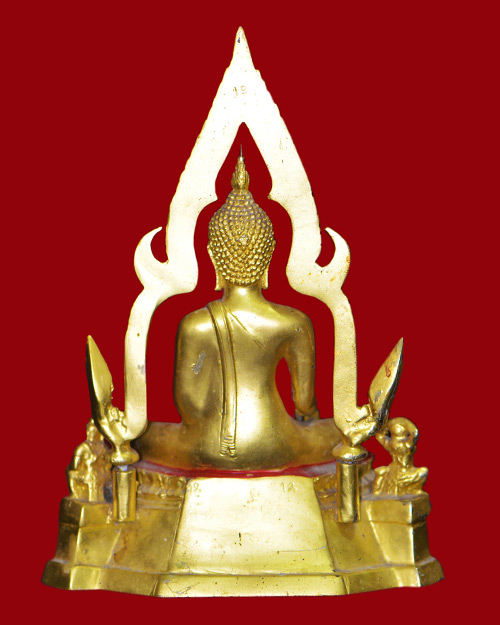 พระบูชา5นิ้ว ลงรักปิดทอง หลวงพ่อพระพุทธชินราช จ.พิษณุโลก ถอดซุ้มได้