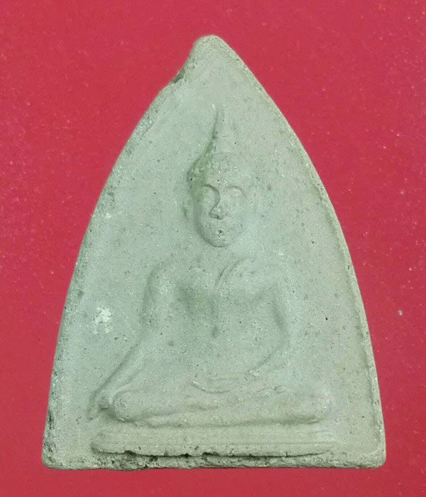 พระพุทธชินราชใบเสมา พิธีจักรพรรดิ์ 2515 พุทธสมาคมสร้าง วัดพระศรีรัตนมหาธาตุวรมหาวิหาร พิษณุโลก เนื้อ