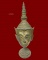 เศียรพระลักษณ์หน้าทอง เนื้อสำริด รุ่นจักรพรรดิ์นารายณ์ ปี 2551 หลวงปู่กาหลง วัดเขี้ยวแก้ว จ.สระแก้ว