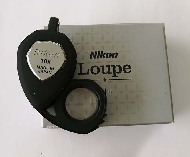 กล้องส่องพระนิคอน Nikon XP 10x  มือ 2 นะครับ (ชื้อมาแล้วไม่ได้ใช้)