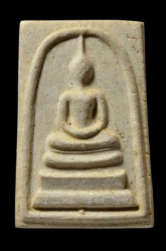 พระสมเด็จ108ปี พิมพ์พระประธานใหญ่เอลึก เกศทะลุซุ้ม พร้อมกล่อง 