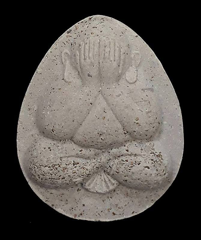 พระปิดตาเสาร์๕ หลวงพ่อรวย วัดตะโก จ.อยุธยา ปี2539 เนื้อผงพุทธคุณ108 โรยผงตะไบทอง