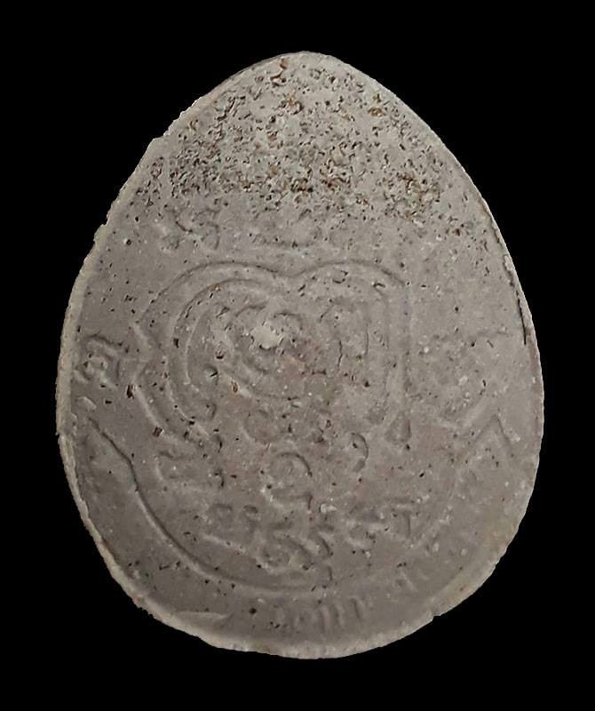 พระปิดตาเสาร์๕ หลวงพ่อรวย วัดตะโก จ.อยุธยา ปี2539 เนื้อผงพุทธคุณ108 โรยผงตะไบทอง