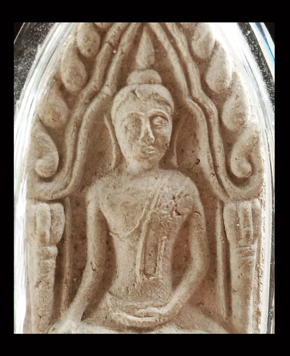 พระขุนแผนหลวงปู่หมุน ฐิตสีโล รุ่นแรก ออกวัดป่าหนองหล่ม ปี42 เนื้อว่าน108 ผสมเกศา ชานหมาก จีวร