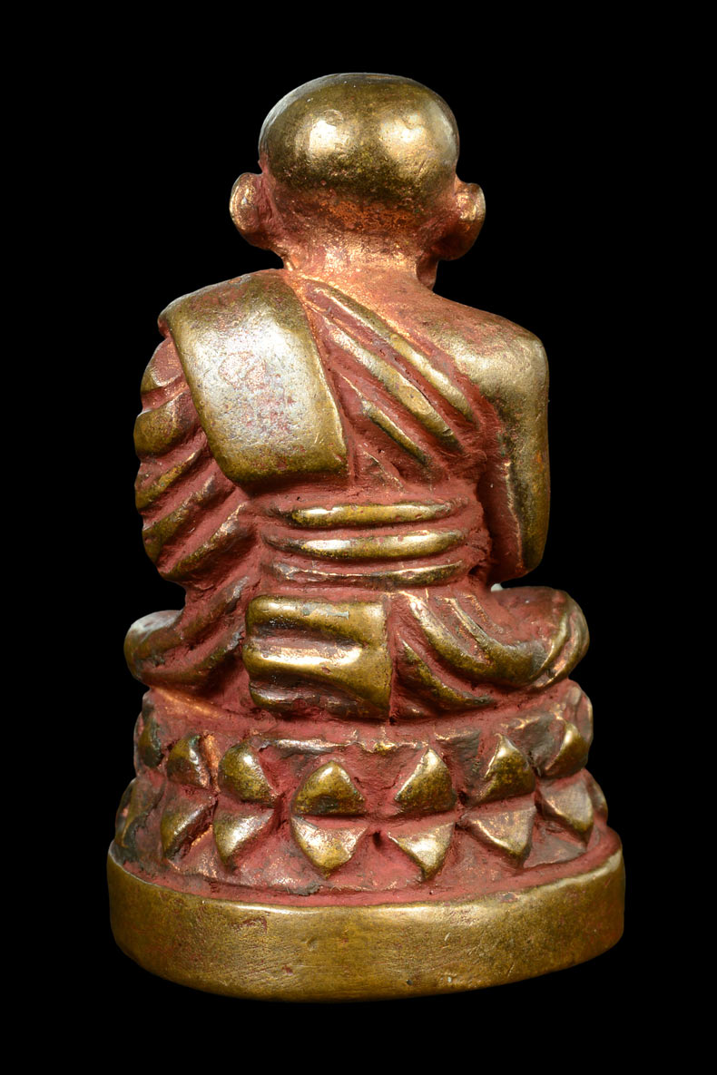 หลวงปู่ทวด บัวรอบรุ่น 2 (กฐิน 39) วัดช้างไห้ ปัตตานี ปี 2539 เนื้อนวะโลหะ