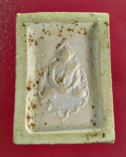 พระคำข้าว พิมพ์แขนจุด บัวจุด (เคาะ)