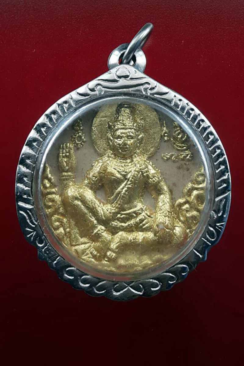 พระเทวราชโพธิสัตว์จตุคามรามเทพ(พิมพ์เล็ก) รุ่น"มหัศรรย์พันล้าน สมบัติจักรพรรดิ์" จ.อ่างทอง